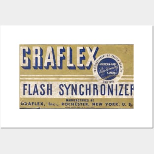 Vintage Graflex Sticker Posters and Art